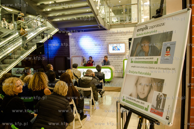 Gdansk. Salon Empik w C.H. Galeria Baltycka. Spotkanie...