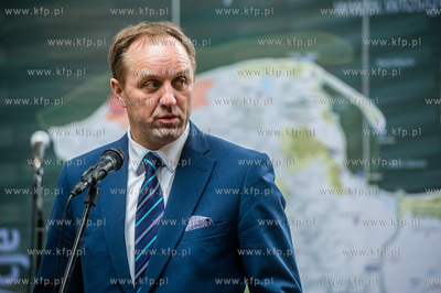 Gdansk. Uroczystosc oficjalnego otwarcia nowej siedziby...