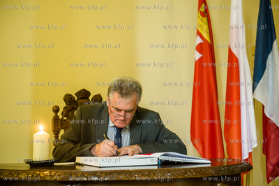 Gdańsk. Nowy Ratusz. Siedziba Rady Miasta. Wyłożona...