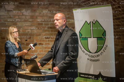 Gdańsk. Centrum Hewelianum. Konferencja prasowa Gdańskiego...