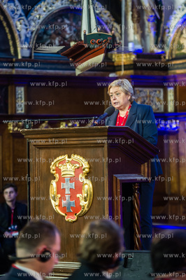Gdańsk. Dwór Artusa.  Obchody 30-lecia Trybunału...