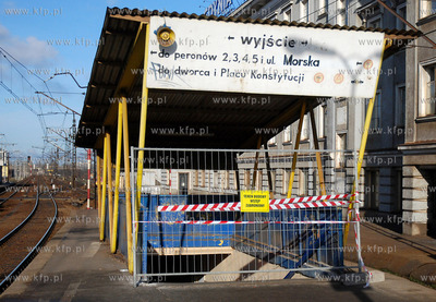 19 lutego rozpoczyna sie remont peronu SKM w Gdyni....