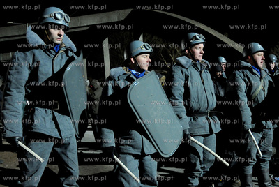 Plan zdjeciowy filmu o masakrze robotnikow na Wybrzezu...