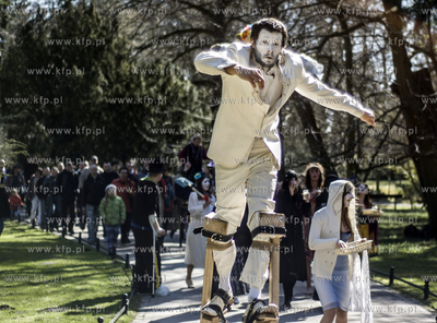 Oliwa, Park Oliwski. II Festiwal Etnowiosnowisko. Happening...