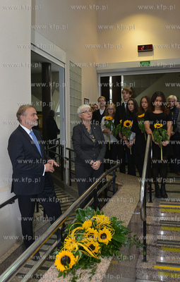 Odsloniecie tablicy poswieconej Franciszce Cegielskiej,...