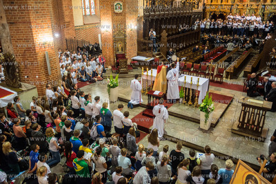 Od godzin porannych 23 lipca trwało w Pelplinie "Przystań"...