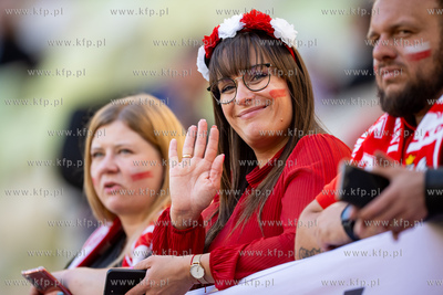 Liga Narodów Kobiet: Polska - Rumunia n/z kibice 03.06.2025...