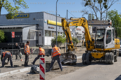 Gdańsk Brzeźno. Remont chodnika przy ul. Gdańskiej,...