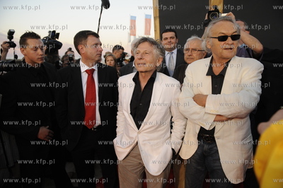 GDAŃSK, FESTIWAL GWIAZD  2008.  Na sopockiej plazy...