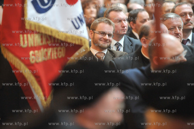 Uroczyste posiedzenie Senatu  Uniwersytetu Gdanskiego...