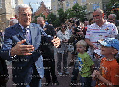 Sopot - zakonczenie kampanii wyborczej kandydata na...
