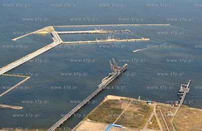 Gdans, Port Polnocny z lotu ptaka. 2.05.2011 Fot. Maciej...