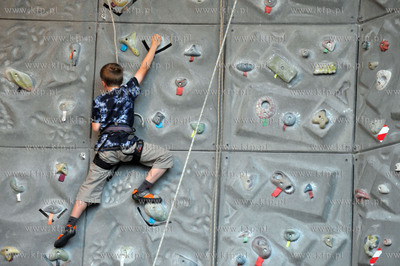 Wspinaczkowe igrzyska dla dzieci i mlodziezy zorganizowane...