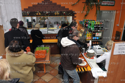 Bar Mleczny "Turystyczny" na ul. Szerokiej w Gdansku....