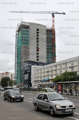 Gdansk. Wrzeszcz. Budowa Centrum Biurowego Neptun przy...