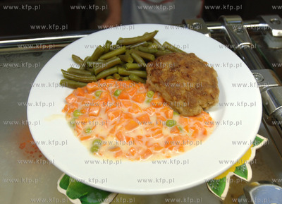 Bar Mleczny Turystyczny w Gdansku Nz. posilek, kotlet...