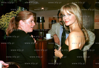 Festiwal Piosenki w Sopocie. W kawierni " Pod Scena"...