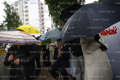 Gdansk. Uroczystosci rocznicowe z okazji obalenia komunizmu...