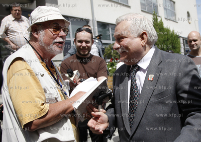 Gdansk. Wybory prezydenckie. Glosuje Lech Walesa.
20.06.2010
fot....