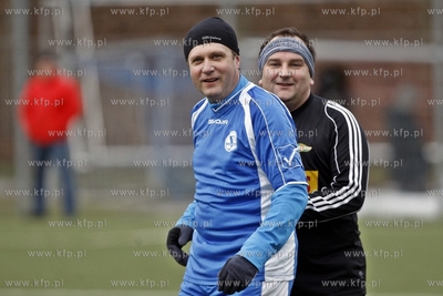 Gdansk. Boisko przy ul. Traugutta.  Sylwestrowy mecz...