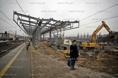 Przebudowa peronu kolejki SKM w Gdansku Wrzeszczu.
18.02.2013
fot....