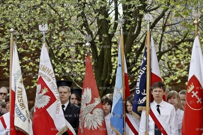 Gdansk, Podwale Staromiejskie. Uroczystoci z okazji...