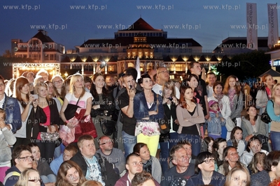 Sopot. Molo. Gala otwarcia festiwalu Orange Kino Letnie...