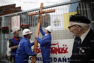 Gdansk. Rocznica podpisania Porozumien Sierpniowych....