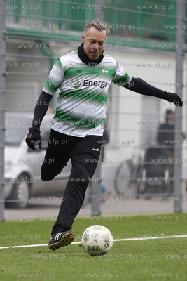 Gdansk. Boisko przy ul. Traugutta.  Noworoczny mecz...