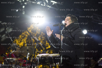 Gdańsk. Targ Węglowy. Wielki Final Orkiestry Swiatecznej...