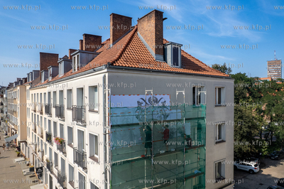 Gdańsk. Podwale Staromiejskie. Początek prac przy...