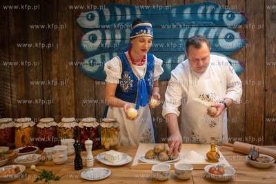 Gdańsk. Restauracja Chmielna. Eliza Wasiewicz przygotowuje...