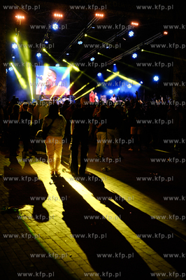 Gdansk. Scena Letnia. Festiwal MTV Gdansk Dzwiga Muze....