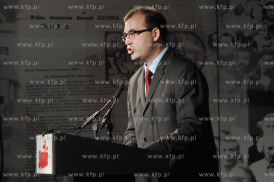 Gdansk. stocznia Gdanska. Historyczna sala BHP. Spotkanie...