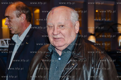 Sopot. Hotel Sheraton. Michail Gorbaczow - byly prezydent...