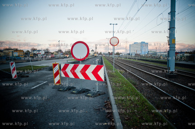 Gdansk. Zmiana w organizacji ruchu na budowie wezla...