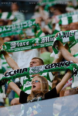 Gdansk. PGE Arena. Mecz o mistrzostwo Ekstraklasy....