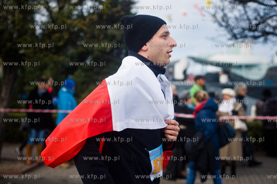 Gdynia. Skwer Kosciuszki. Start Biegu Niepodleglosci.
11.11.2013
fot....