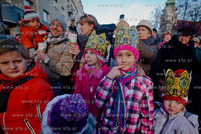 Gdynia. Orszak Trzech Kroli.  06.01.2014 fot. Mateusz...