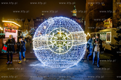 Gdansk. Przywitanie Swietego Mikolaja, parada zaczarowanego...