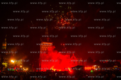 Gdansk. Zabawa sylwestrowa na Targu Weglowym.
31.12.2015
fot....