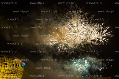 Teren Stadionu Energa Gdańsk. Miedzynarodowy pokaz...