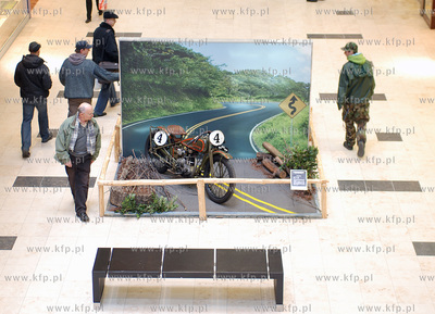 Wystawa historycznych modeli motocykli Harley Davidson...