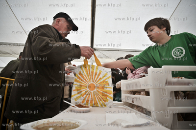 Wielka Sobota w Gdansku z tej okazji na Targu Weglowym...