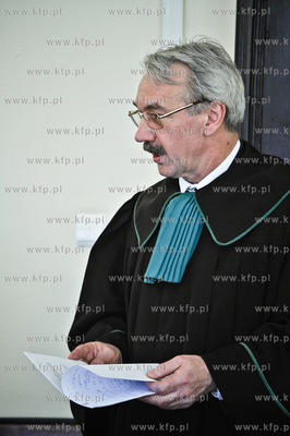 Rozprawa w Sadzie Apelacyjnym w Gdansku dzienikarki,...