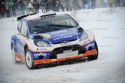 Grzybno. Odcinek specjalny 7 Rajdu Lotos Baltic Cup.
n/z...