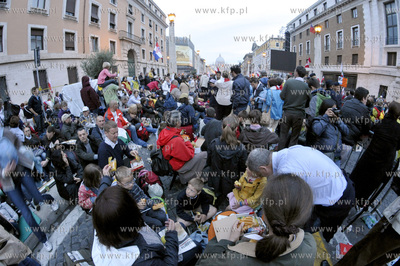 Watykan plac Sw Piotra - w dniu uroczystosci beatyfikacji...
