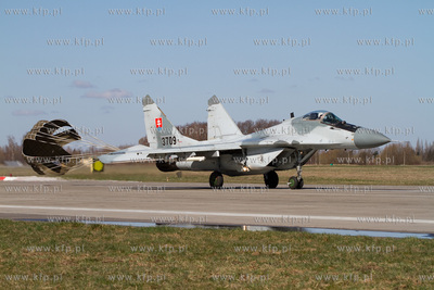 22 Baza Lotnictwa Taktycznego w Malborku.Trzy samoloty...