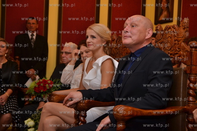 Czluchow. Slub Krzysztofa Jackowskiego - najslynniejszego...