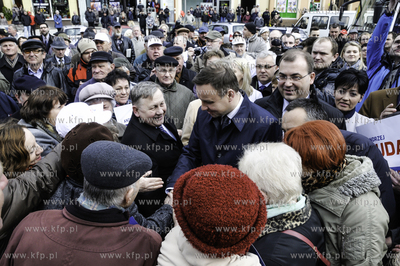 Starogard Gdanski. Spotkanie kandydata PiS na prezydenta...